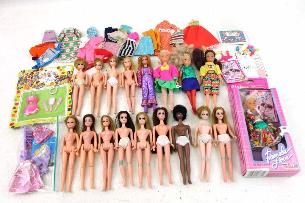 10 Vintage 1970s Topper Dawn, Angie, AA Dale 6.5" Dolls (1 of 6)