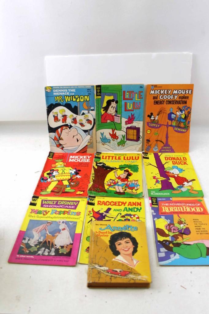 Lot of Comic Books and a Book , incl Little Lulu , (1 of 6)