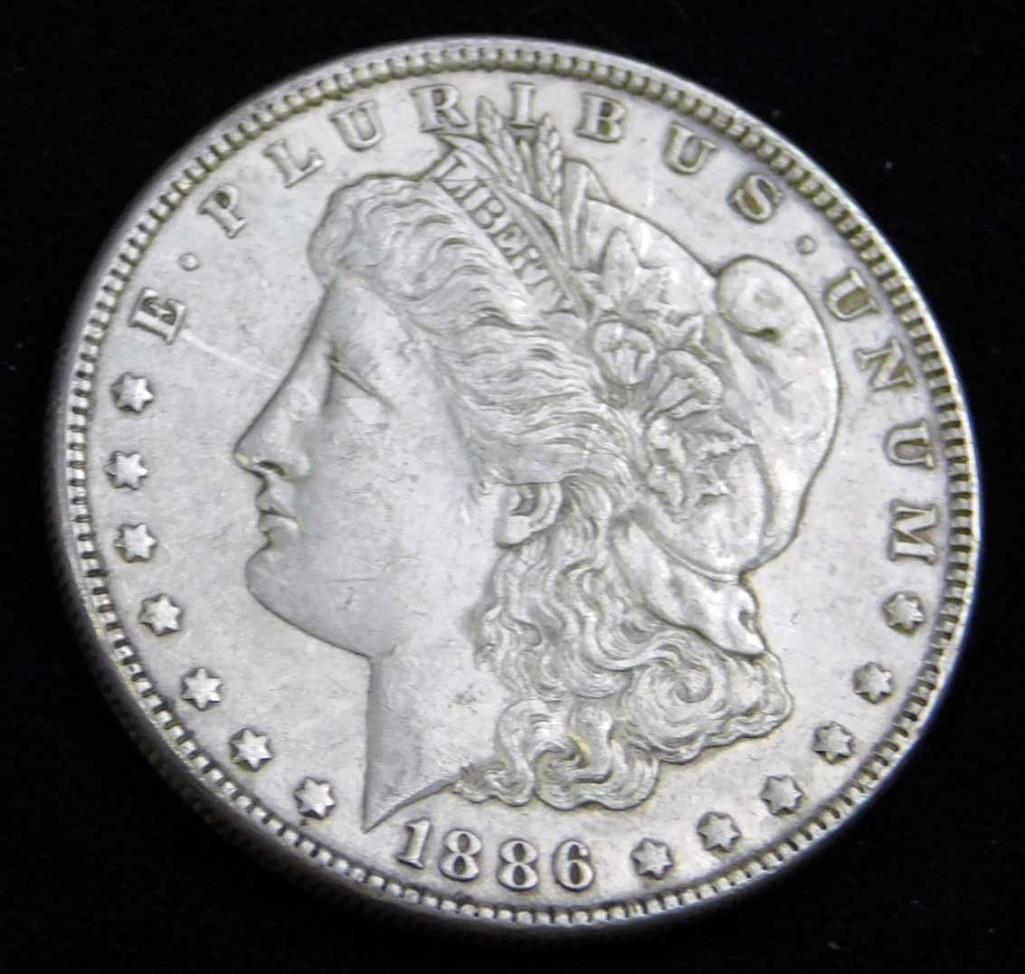 1886-P Morgan Dollar 90% Silver (1 of 2)