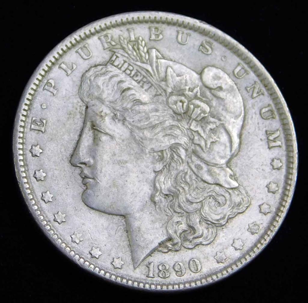 1890-P Morgan Dollar 90% Silver (1 of 2)