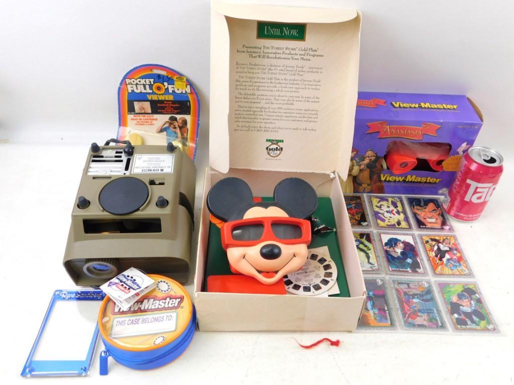 Viewmaster Lot incl Mickey Mouse Viewmaster , Anastasia (1 of 4)