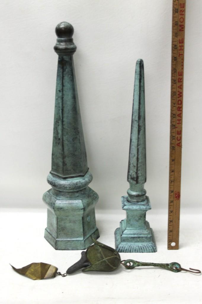 Home Decor Lot with a Metal Wind Chime (1 of 3)