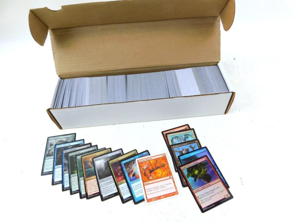 Box of Roughly 1000 Magic The Gathering Game Cards (1 of 3)