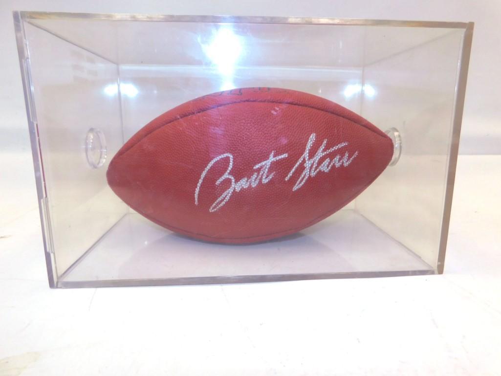 Football Signed Bart Starr NO COA (1 of 5)