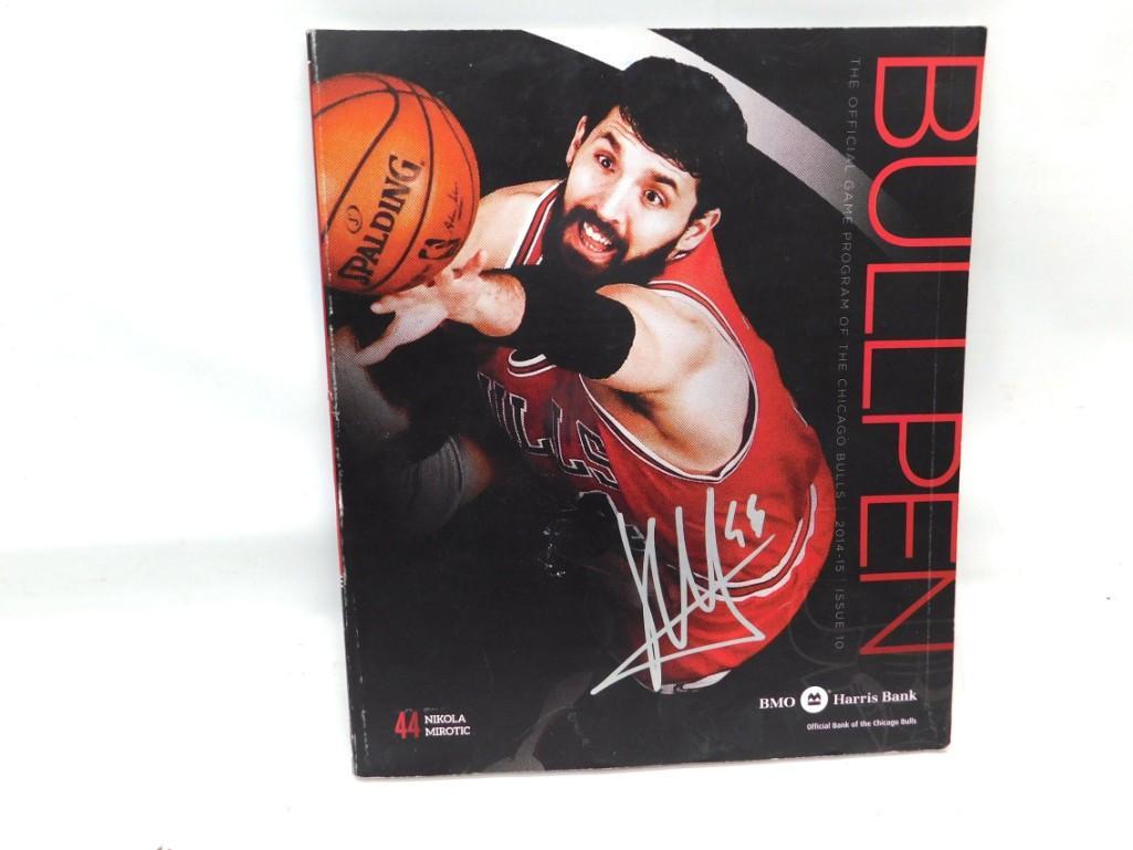 Nikola Mirotic Signed Program - No COA (1 of 3)