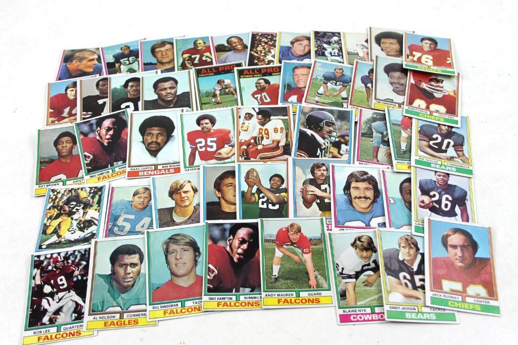 Lot of 1974 Football Cards 48 Cards Total (1 of 5)