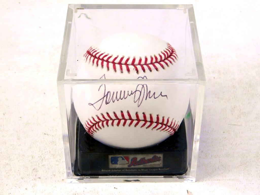 Tommy John Signed Baseball (1 of 3)
