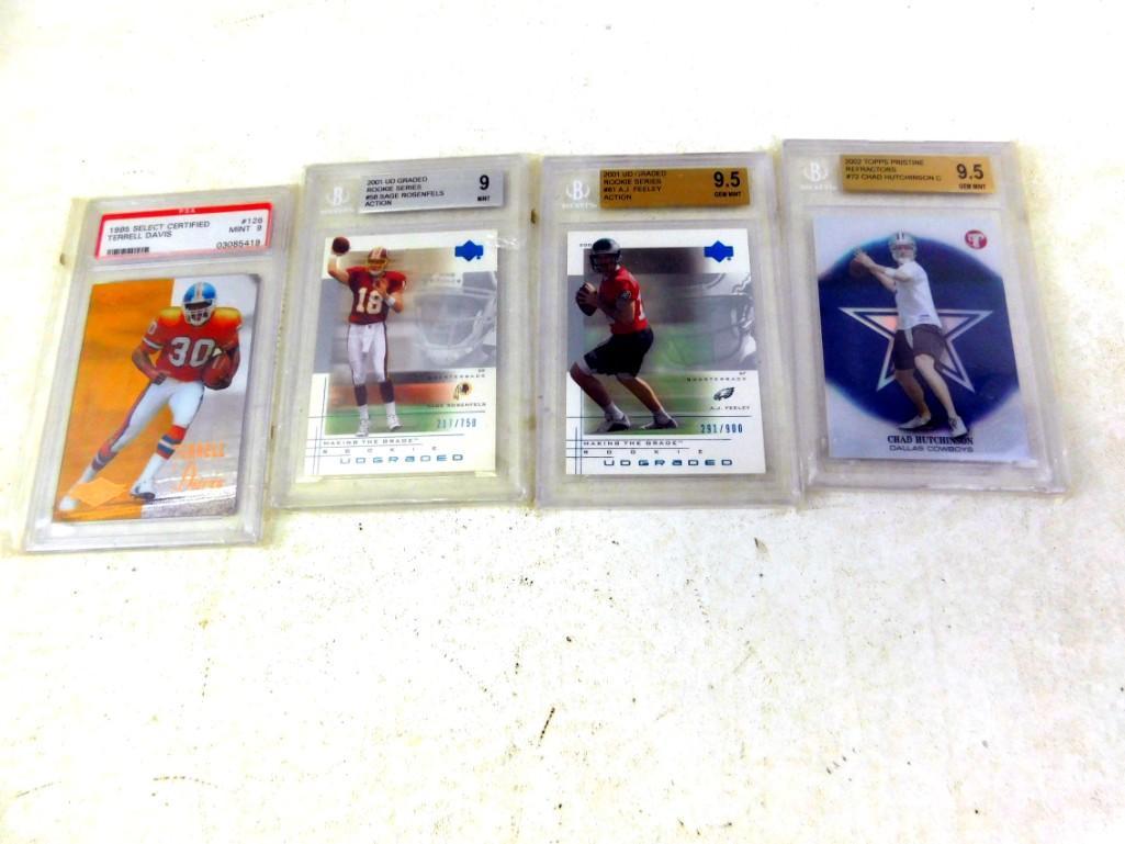 Graded Football cards (1 of 6)