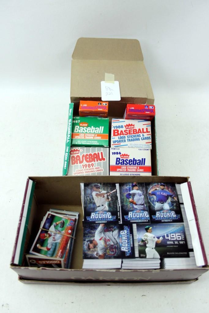 Fleer Baseball small Sets assorted years, 2010's decade (1 of 3)