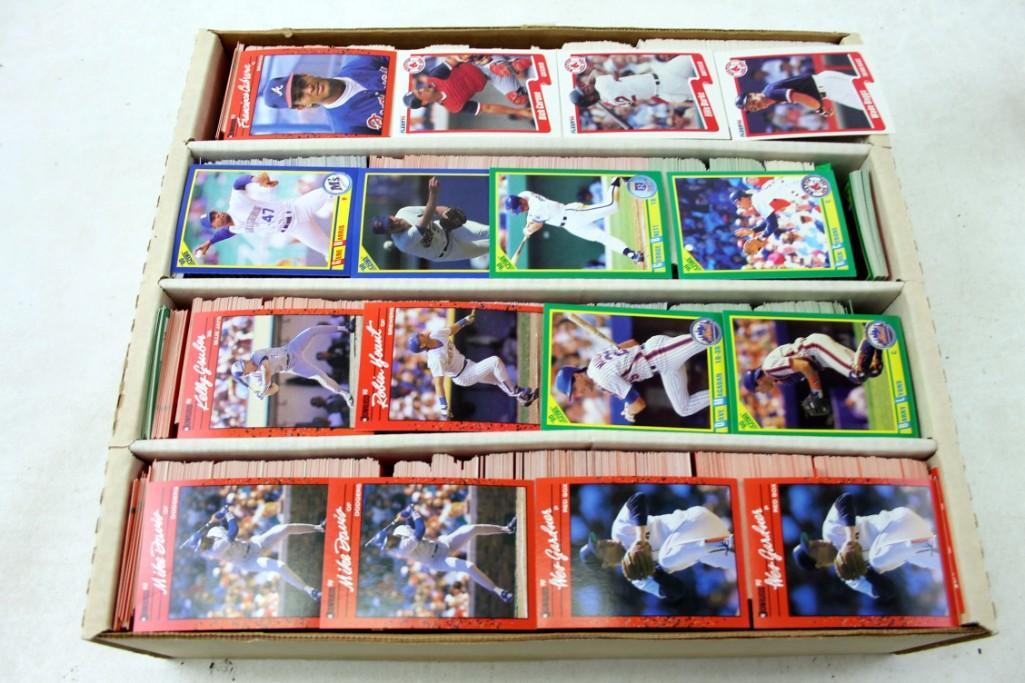 Assorted 1990 Baseball Cards multiple brands - roughly (1 of 4)