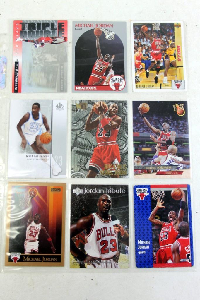 Lot of Assorted Michael Jordan Basketball Cards, etc. (1 of 3)
