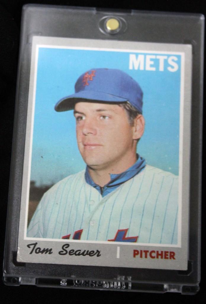 1970 Tom Seaver Topps 300 Baseball Card NY Mets (1 of 2)