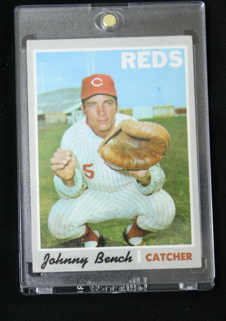 1970 Johnny Bench Topps 660 Baseball Card (1 of 2)