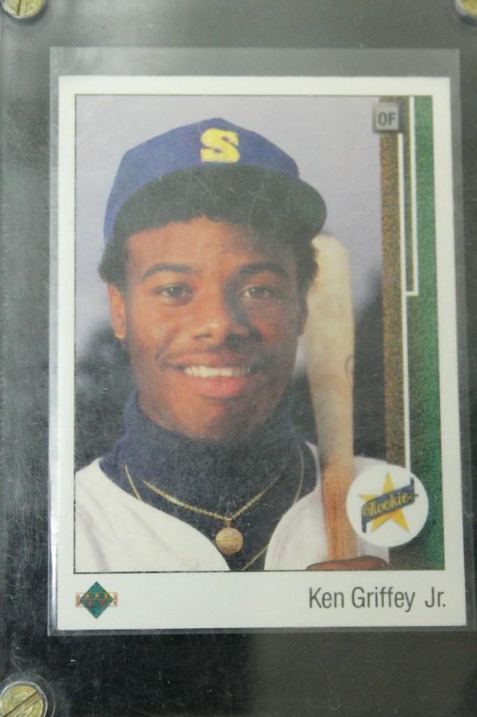 1989 Ken Griffey Jr Rookie Card Upper Deck 1 Baseball (1 of 2)