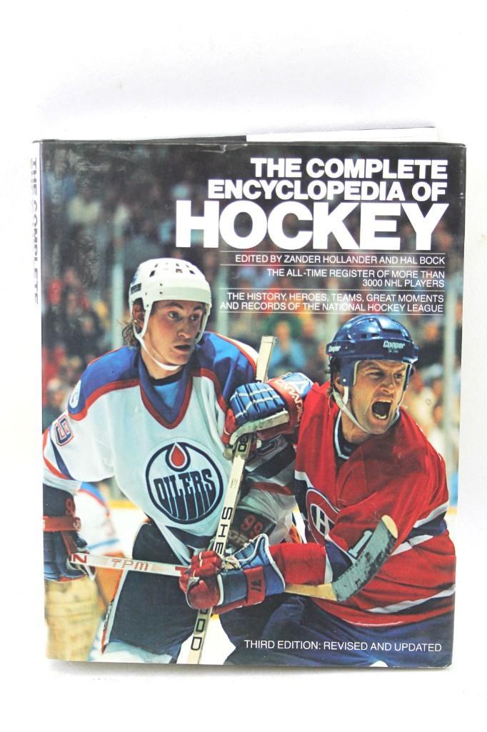 Complete Encyclopedia of Hockey signed Bobby Hull , (1 of 3)