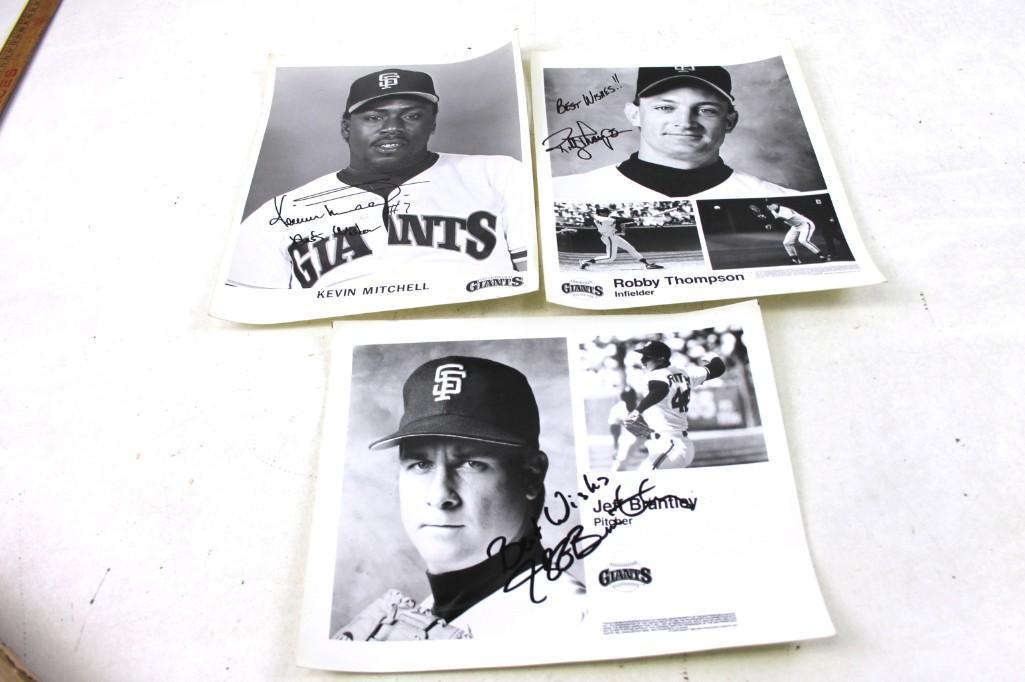 Baseball Player Photos Signed NO COAs Kevin Mitchell , (1 of 4)