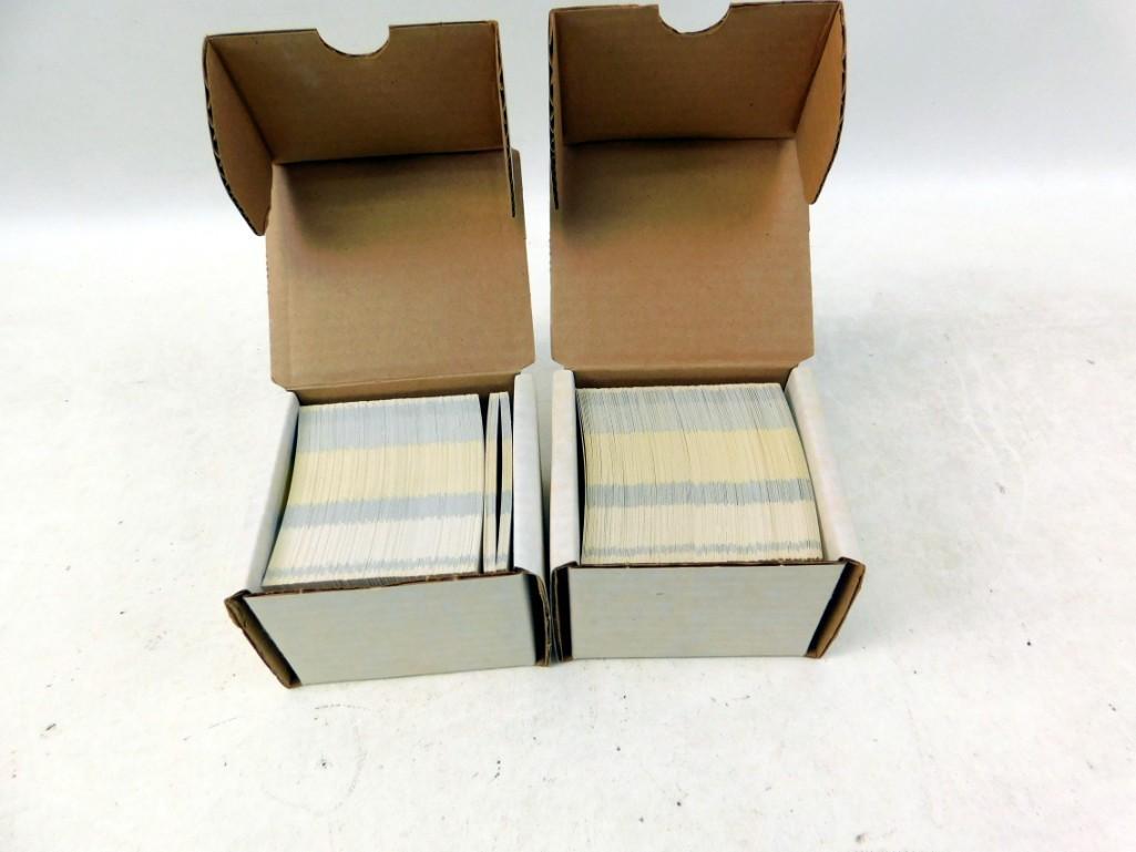 Two boxes of 1990 Fleer Basketball Cards - Including (1 of 2)