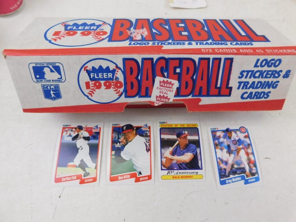Fleer 1990 Baseball Cards - probably a set (1 of 2)