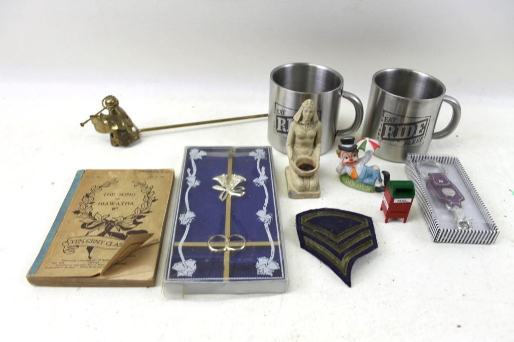 Lot of Misc incl Angel Candle Snuffer , Stainless Steel (1 of 5)