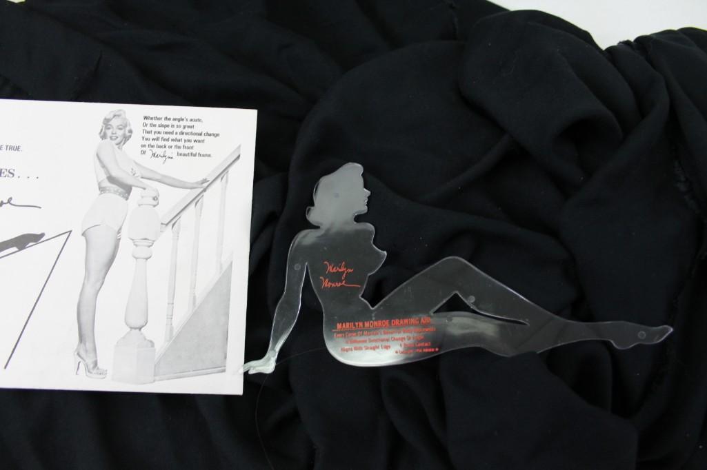 Vintage Marilyn Monroe Acrylic Advertising Drawing Aid (1 of 2)