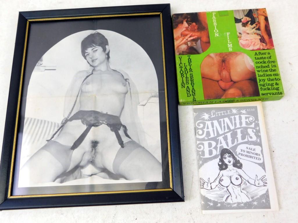 Raunchy Adult Lot - 8 mm movie, "Little Annie Balls" (1 of 4)