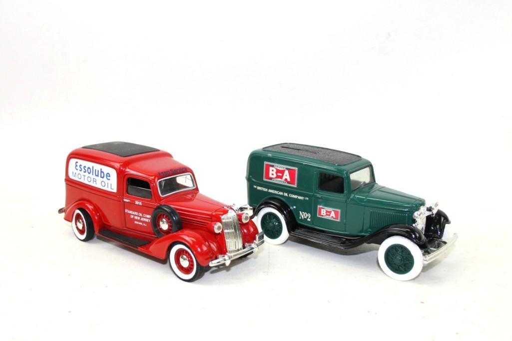 EssoLube Motor Oil 1:28 Scale Model Van and BA Model (1 of 4)