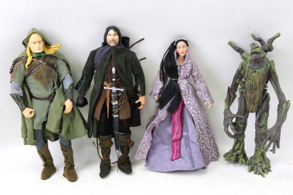 4 Lord of the Rings LOTR 12" Legolas , Aragorn , (1 of 7)