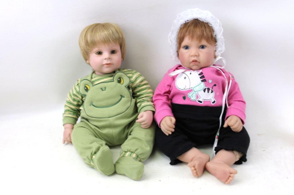 2 Dolls incl Adora & Lee Middleton Reva Schick 18" Baby (1 of 5)