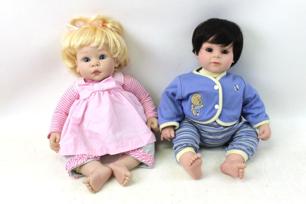 2 Dolls incl Adora and Reva Schick 18" Baby Dolls (1 of 7)