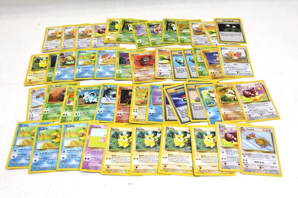 Collection of 51 1999 Pokemon Jungle Cards, including: Collection of 51 1999 Pokemon Jungle Cards, including some duplicates