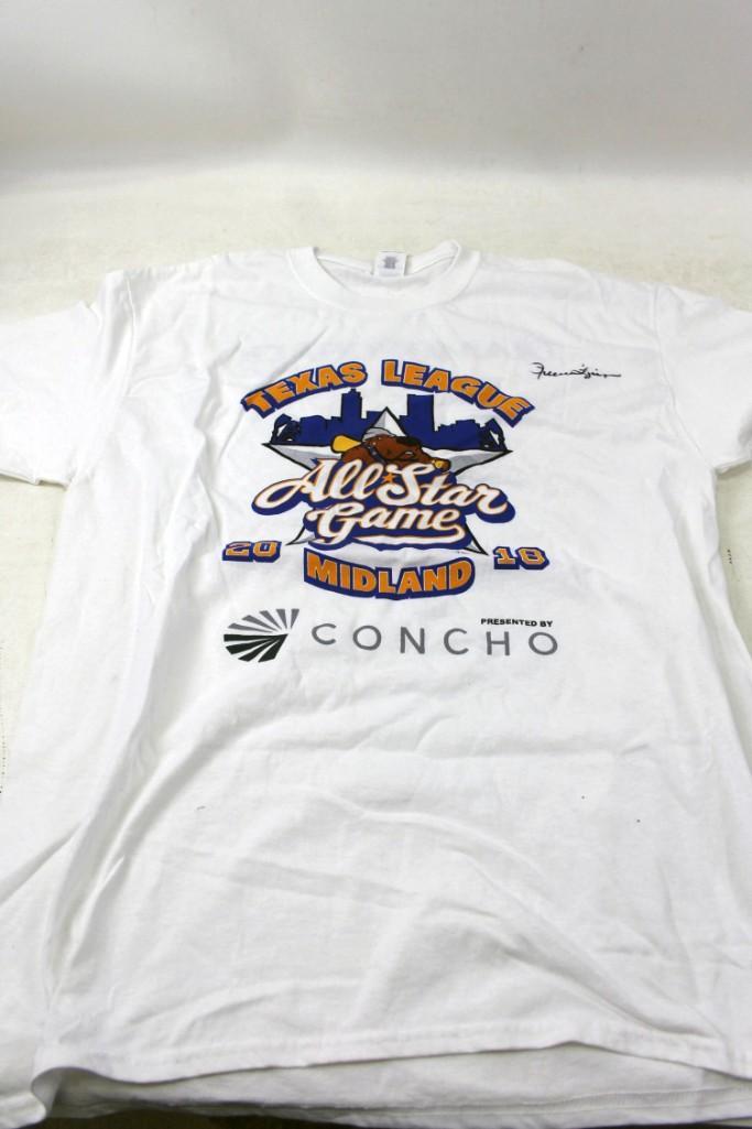 Texas League All Star Game Shirt Signed Rollie Fingers (1 of 3)