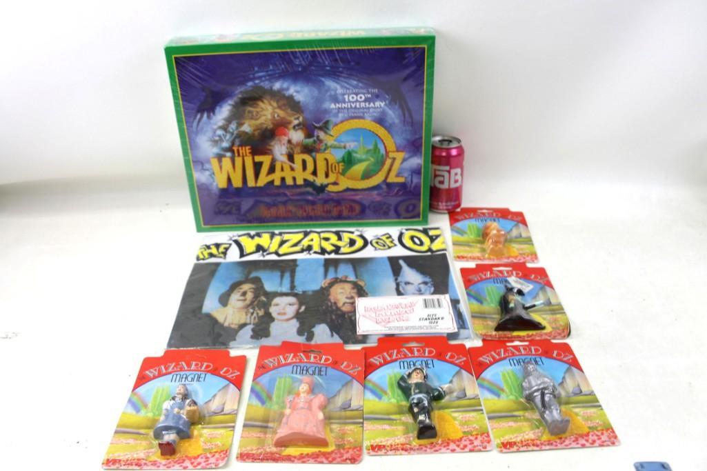 Wizard of Oz Lot incl Family Board Game NIB , 6 Magnets (1 of 6)