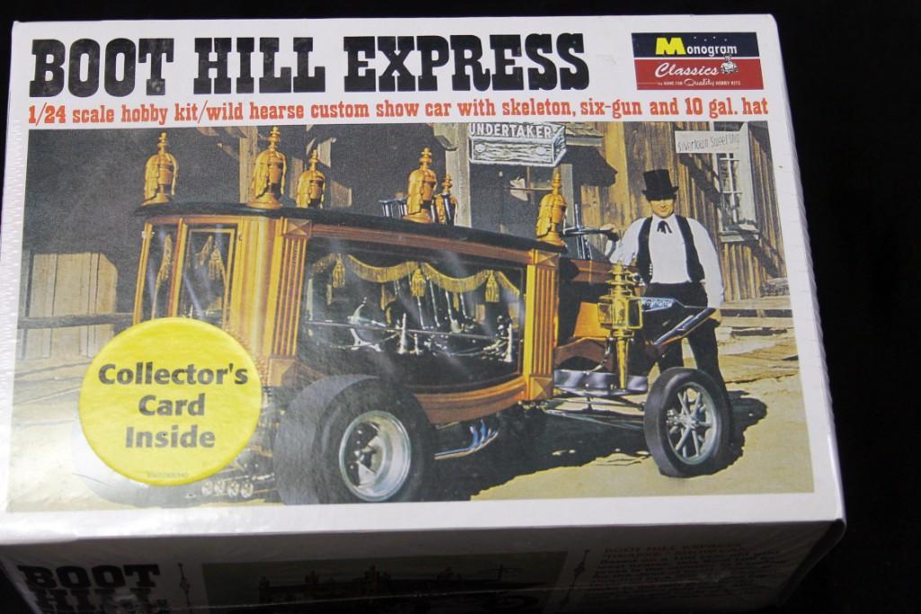 Monogram Boot Hill Express Model Kit Hearse Show Car (1 of 3)