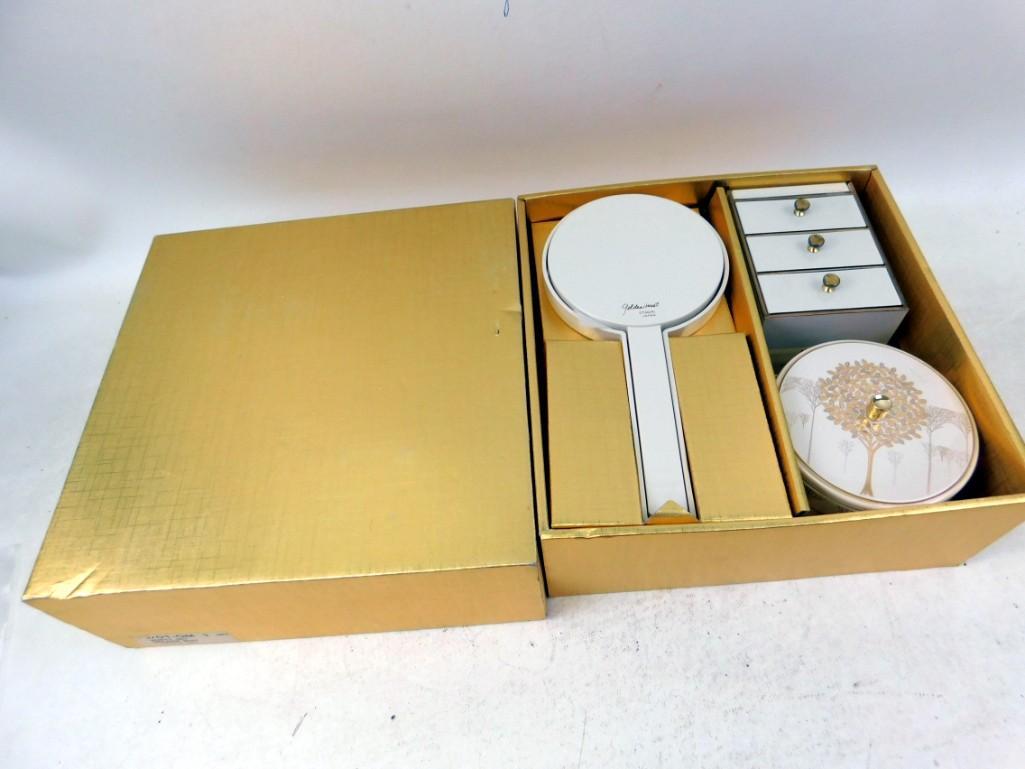 Golden Mist Otagiri Japan Lacquerware Set new in box (1 of 7)