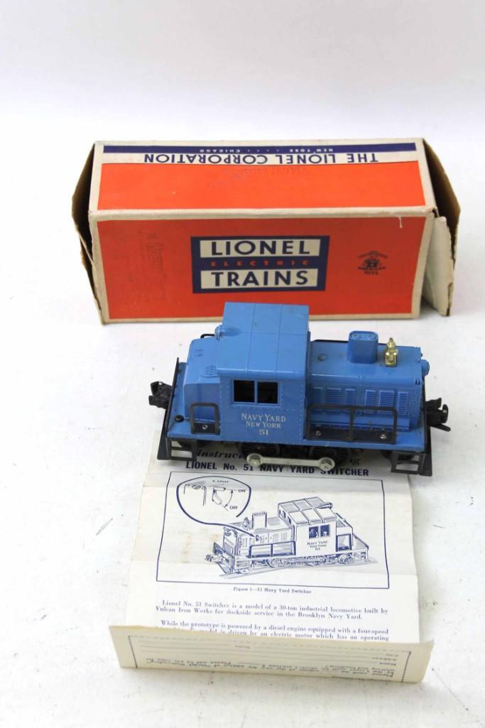 Lionel Postwar 51 Navy Yard New York Switcher with (1 of 4)