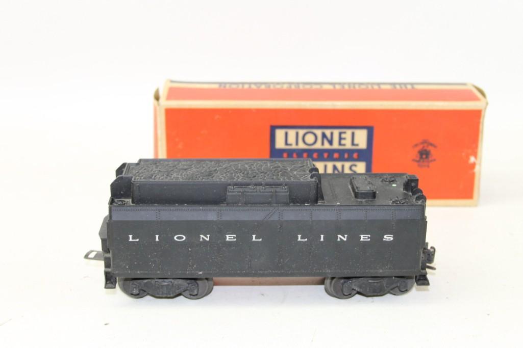 Lionel Lines Coal Tender Car with Original Box: Lionel Lines Coal Tender Car with Original Box