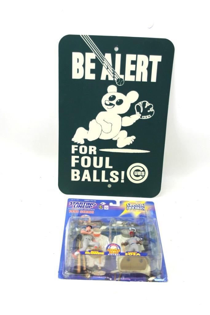 Cubs Sign and Starting Lineup Classic Doubles Mark (1 of 3)