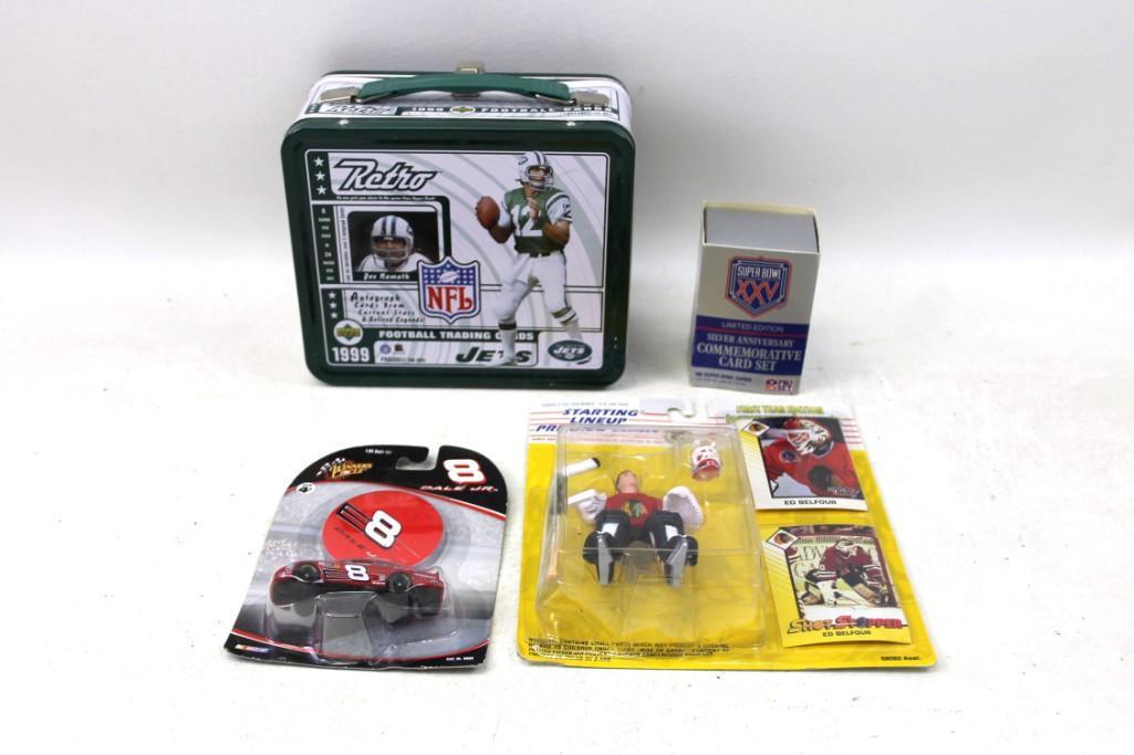 Sports Lot incl Super Bowl XXV Commemorative Card Set , (1 of 5)
