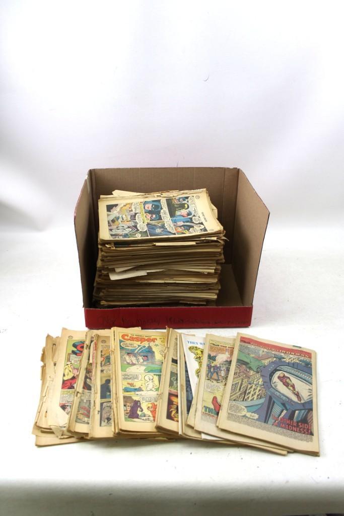 Large Lot of Comic Books , No Covers (1 of 4)