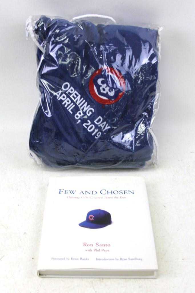 Sports Lot incl Chicago Cubs Opening Day 2019 Blanket , (1 of 4)