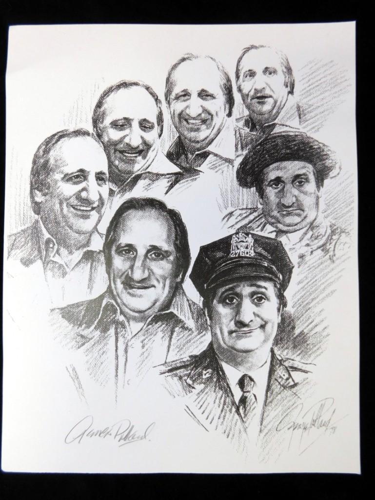Al Molinaro Print Signed by Artist George Pallard (1 of 3)