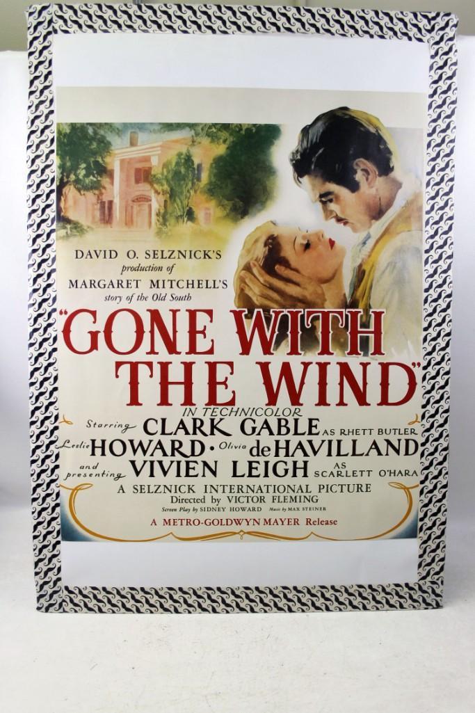 Gone with the Wind Poster with Moustache Edge (1 of 6)