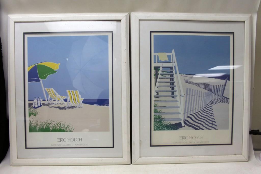 Set of 2 Eric Holch Granary Gallery Framed Posters (1 of 6)