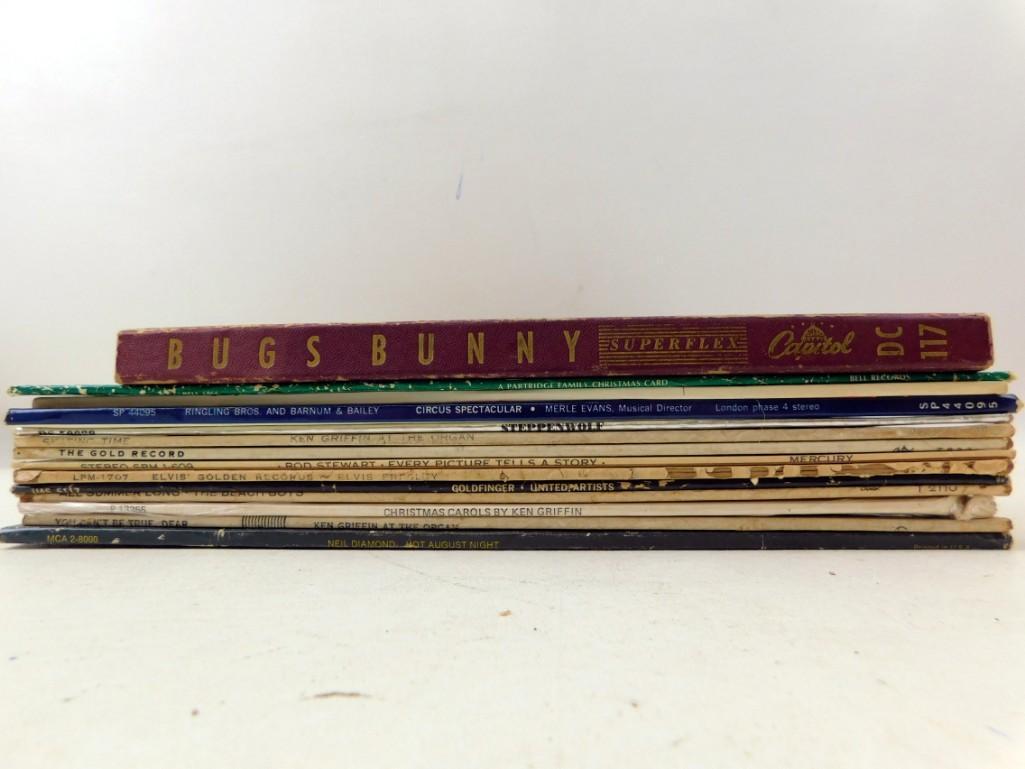 Lot of Vinyl LP Records and Bugs Bunny 78's (1 of 4)