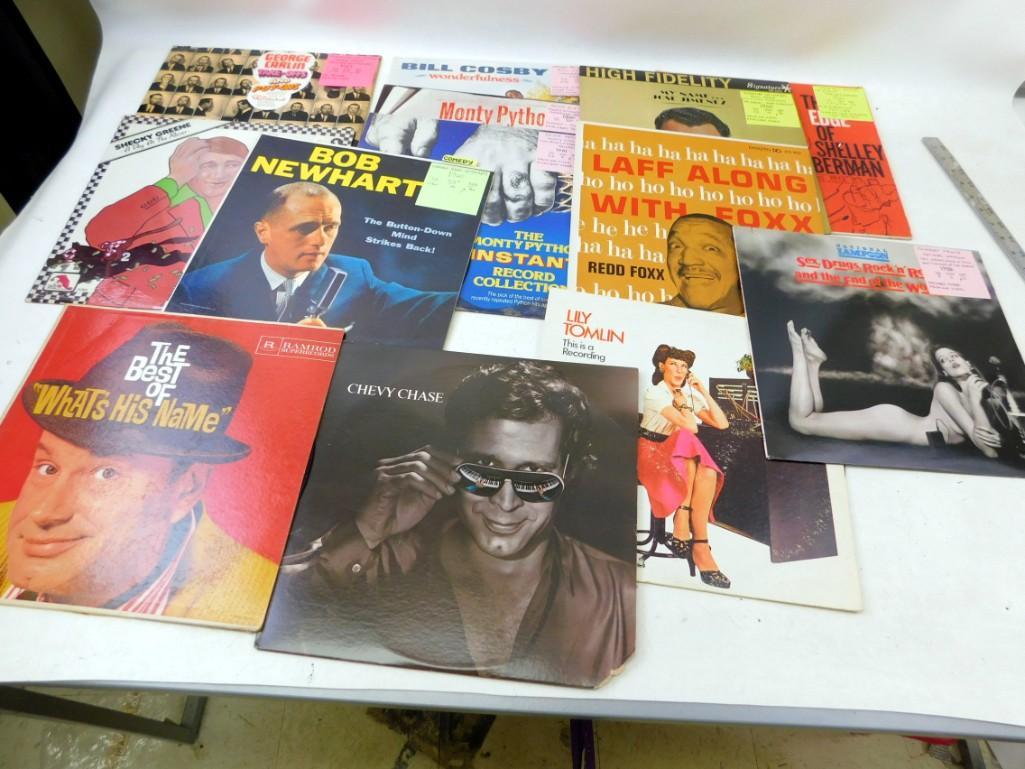 Lot of Mostly Comedy Vinyl LP Records including Monty (1 of 6)