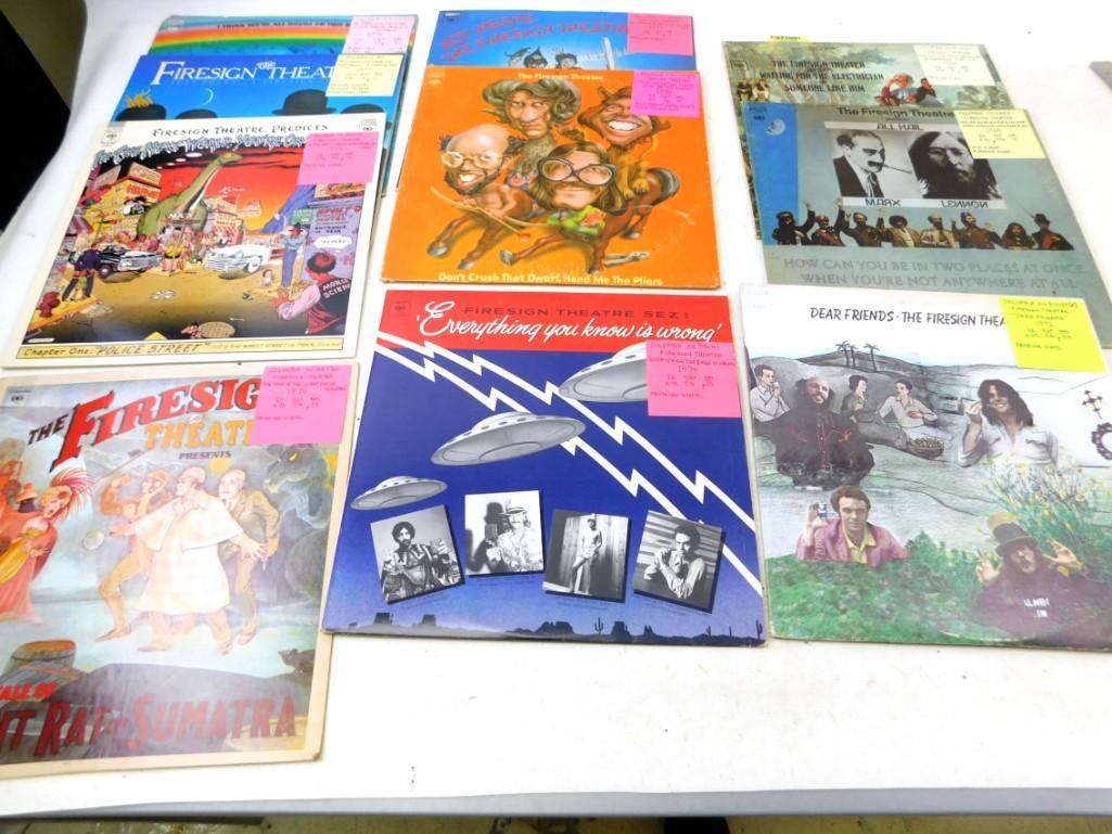 Lot of Firesign Theater Presents Vinyl LP Records (1 of 5)