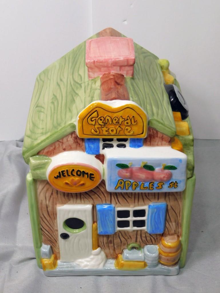 Ceramic General Store Cookie Jar (1 of 2)