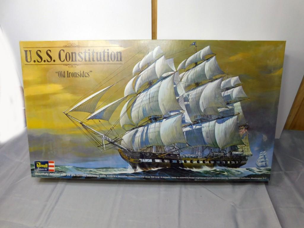 Revell USS Constitution Model Kit (1 of 2)