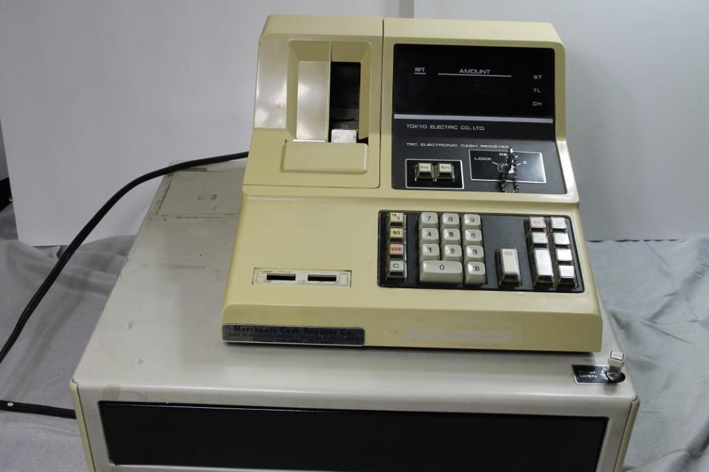 Cash Register with Key , Works (1 of 6)