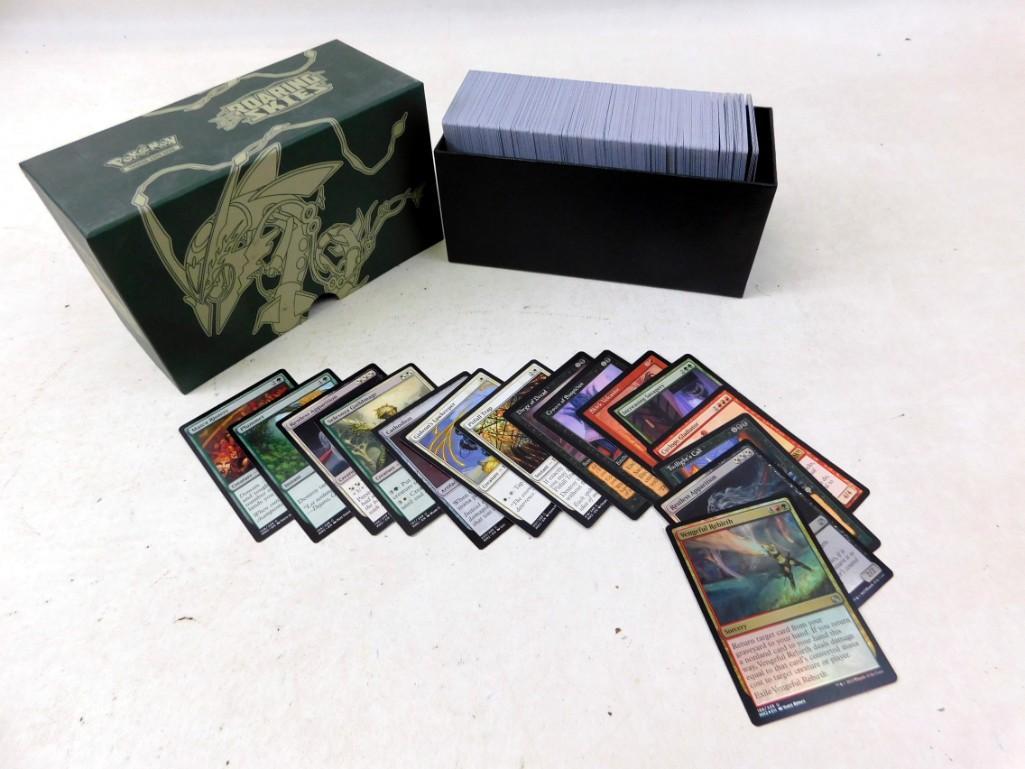 Lot of Roughly 500 Magic The Gathering Cards: Lot of Roughly 500 Magic The Gathering Cards. The First Pictures show the cards the consignor wanted to show were included. The last picture is a random sampling and more indicative of what's incl